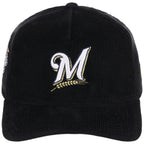 Milwaukee Brewers MLB Black Cord New Era 9FORTY