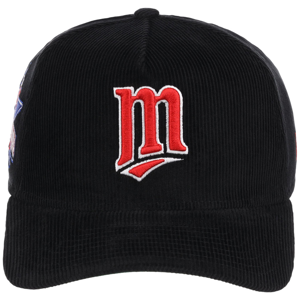 Minnesota Twins MLB Black Cord New Era 9FORTY