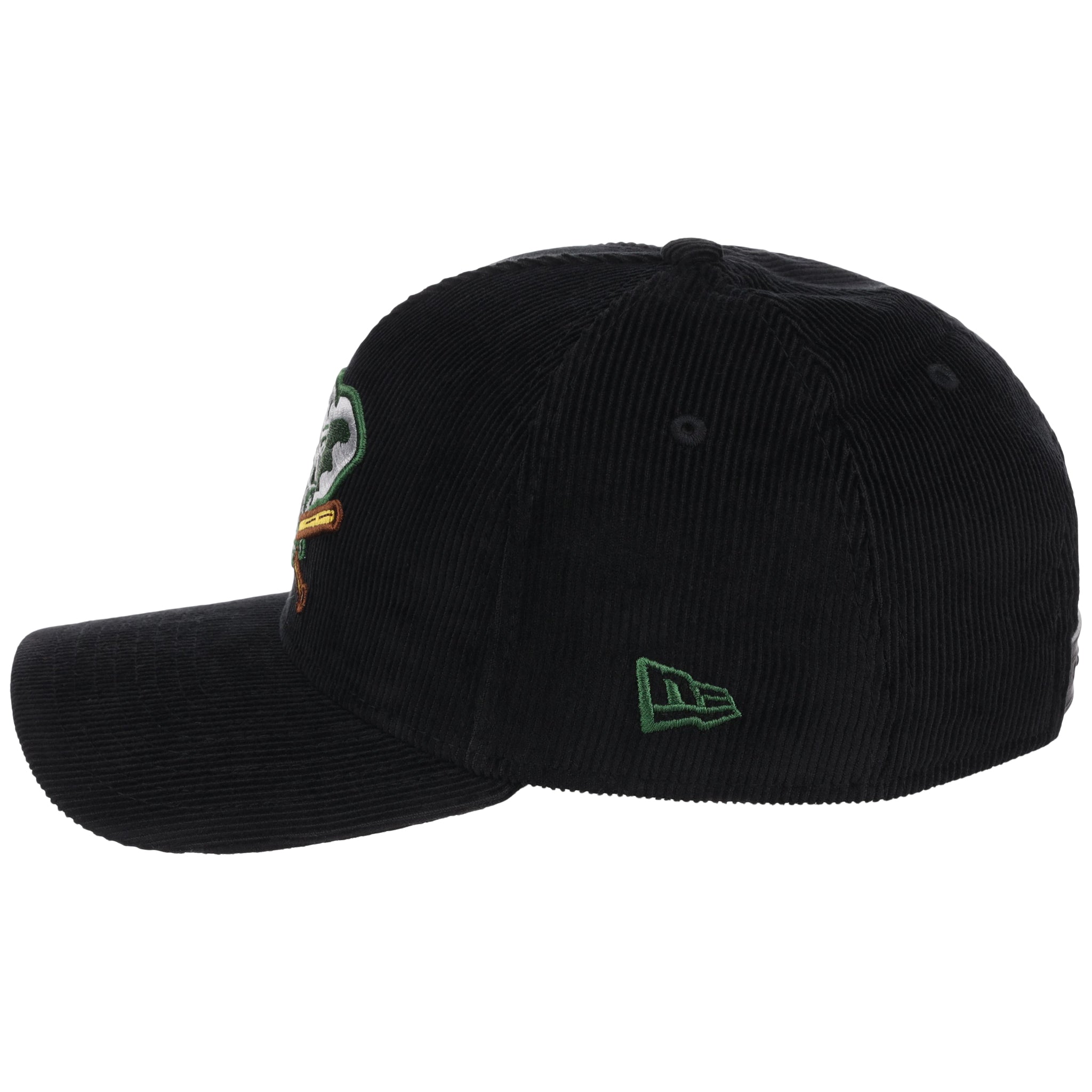 Oakland Athletics MLB Black Cord New Era 9FORTY