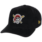 Pittsburgh Pirates MLB Black Cord New Era 9FORTY