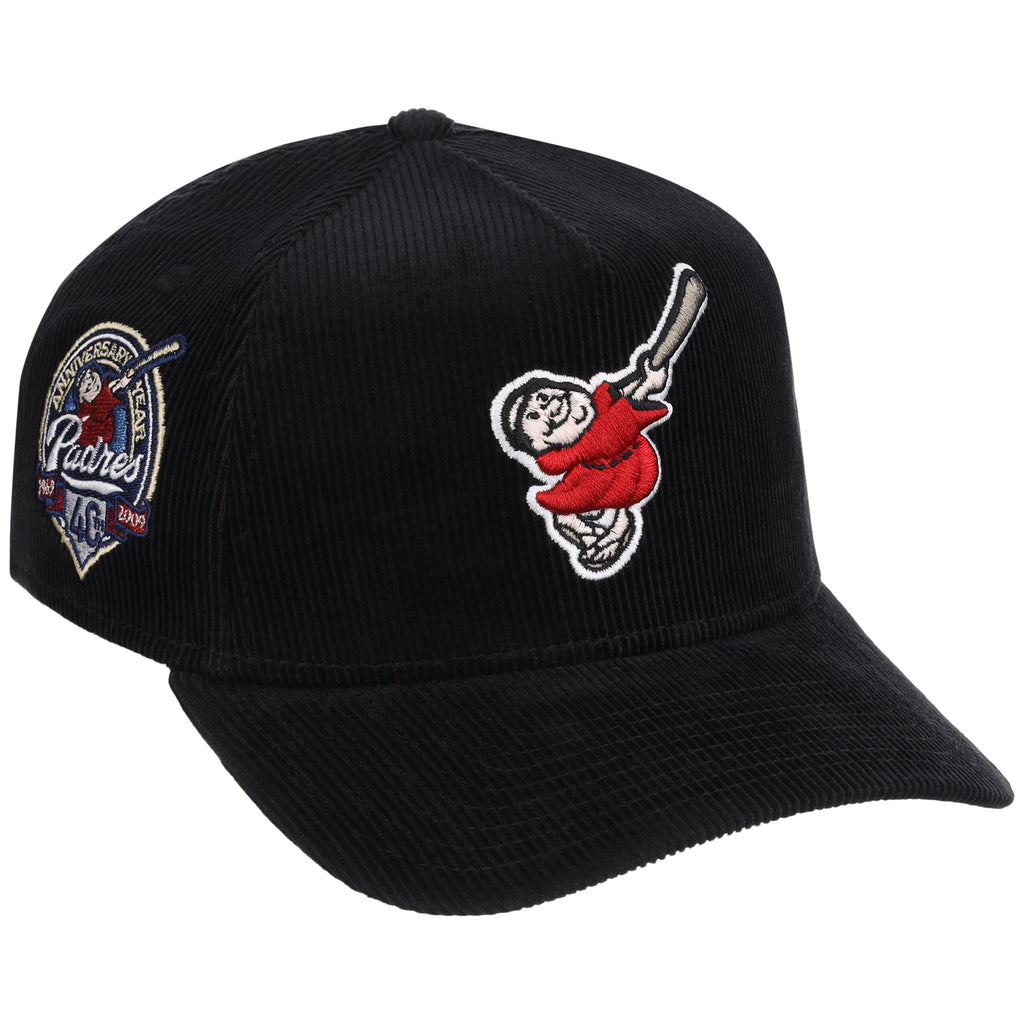 San Diego Padres MLB Black Cord New Era 9FORTY