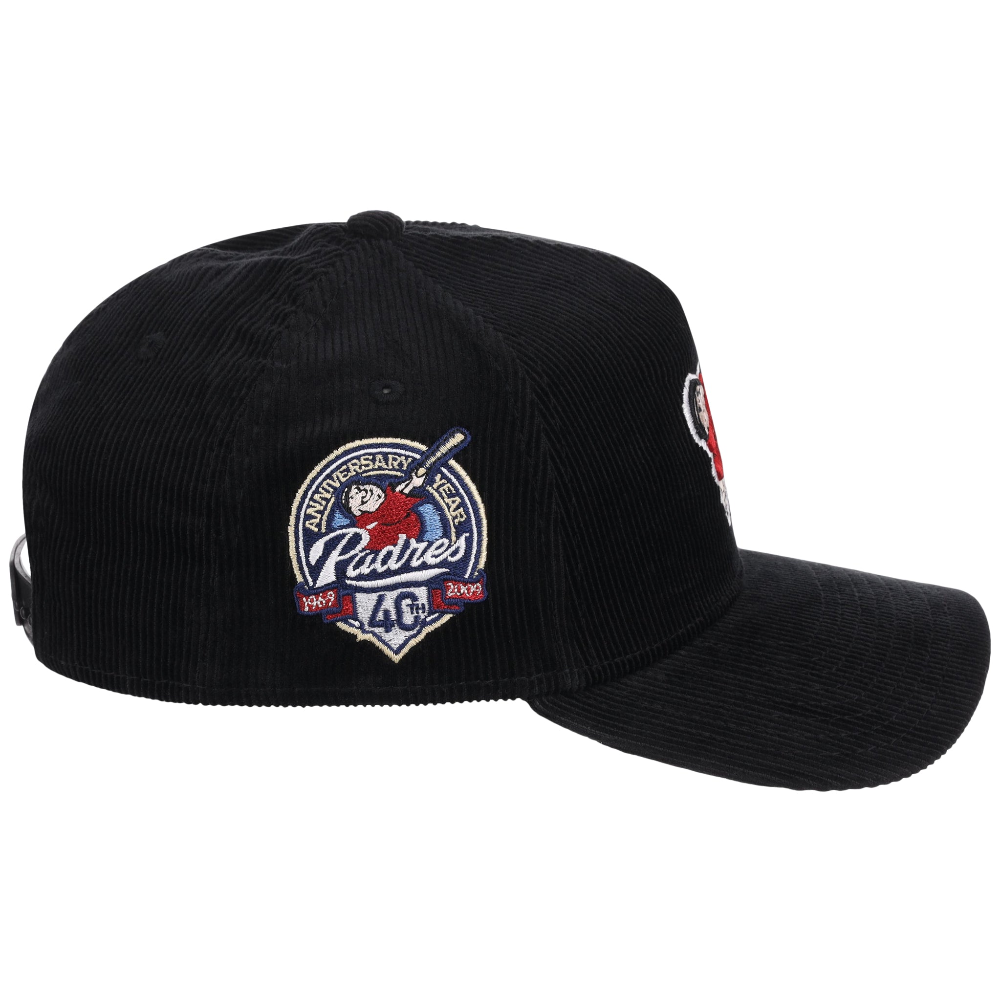 San Diego Padres MLB Black Cord New Era 9FORTY