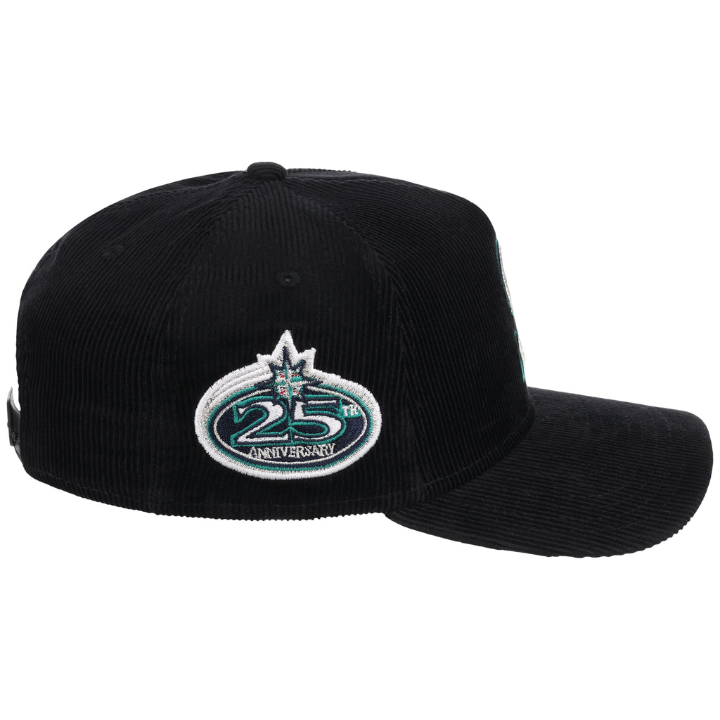 Seattle Mariners MLB Black Cord New Era 9FORTY
