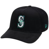 Seattle Mariners MLB Black Cord New Era 9FORTY