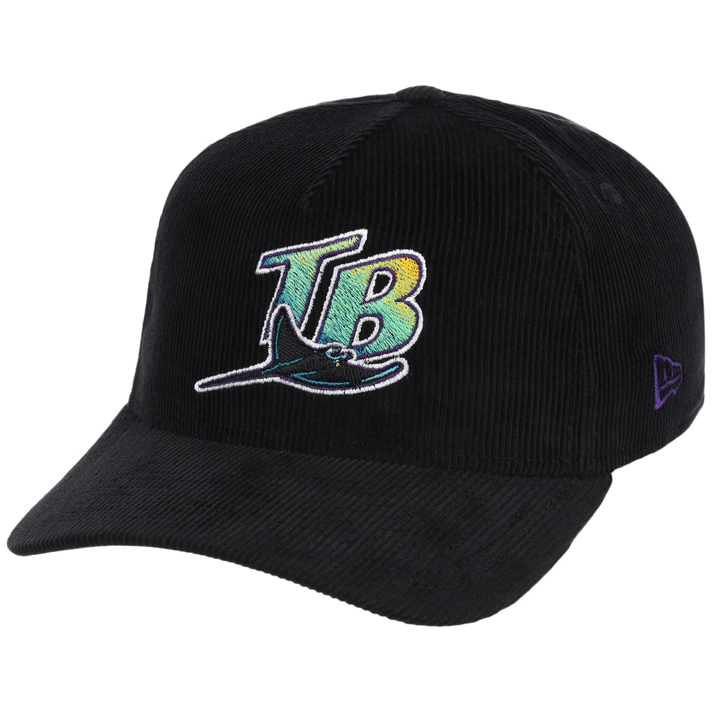 Tampa Bay Rays MLB Black Cord New Era 9FORTY