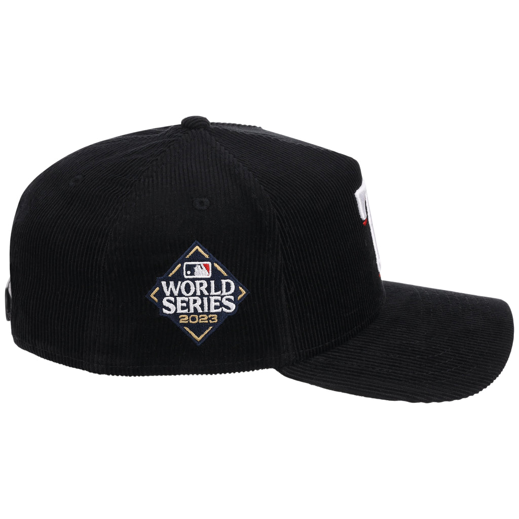 Texas Rangers MLB Black Cord New Era 9FORTY