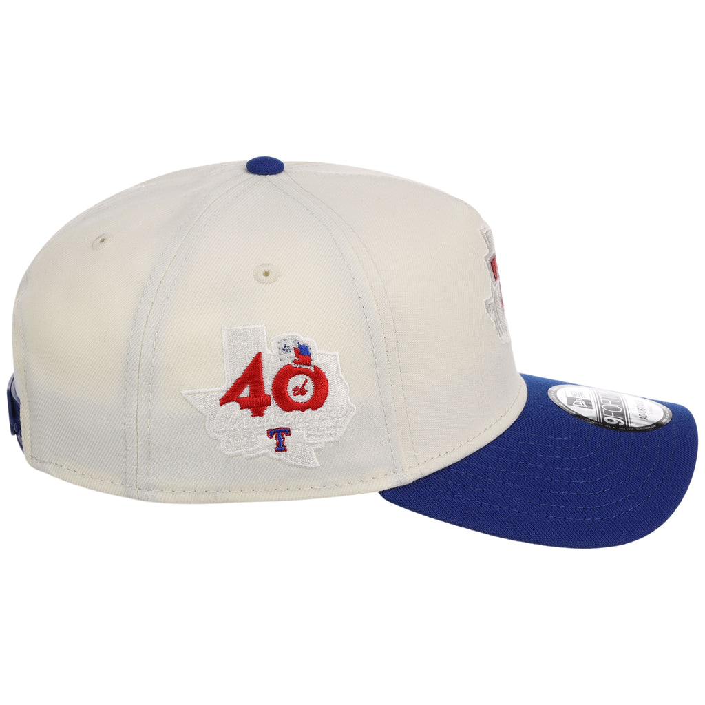 Texas Rangers MLB Chrome Pop New Era 9FORTY