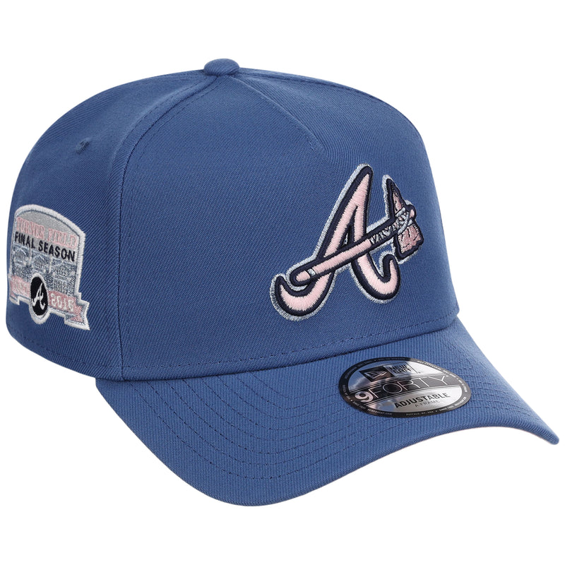 Atlanta Braves MLB Pink Indigo New Era 9FORTY