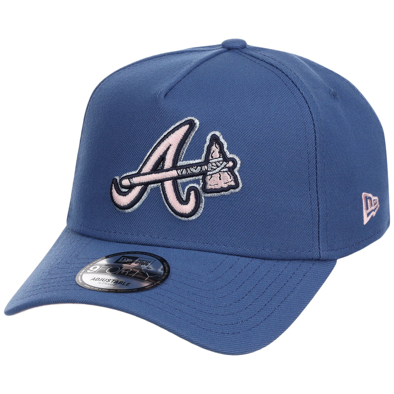 Atlanta Braves MLB Pink Indigo New Era 9FORTY