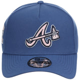 Atlanta Braves MLB Pink Indigo New Era 9FORTY