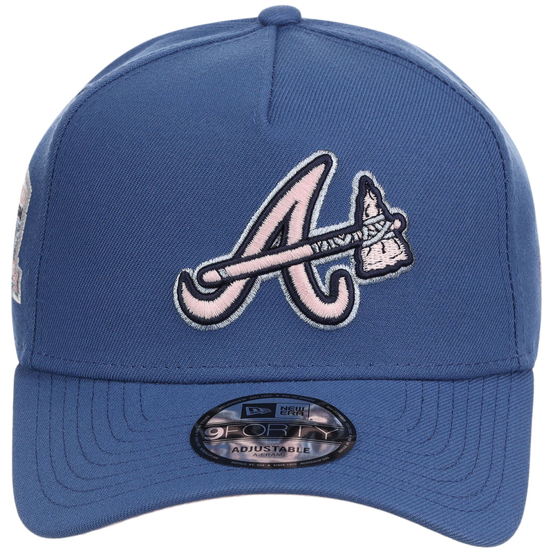 Atlanta Braves MLB Pink Indigo New Era 9FORTY