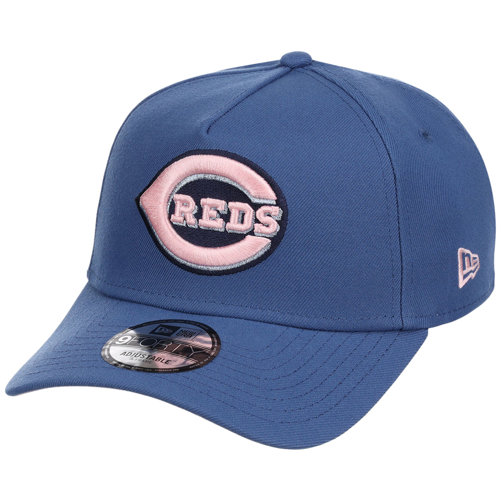 Cincinnati Reds MLB Pink Indigo New Era 9FORTY
