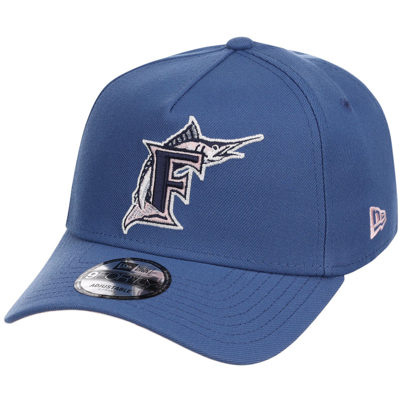 Florida Marlins MLB Pink Indigo New Era 9FORTY
