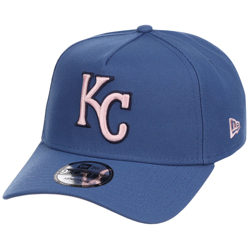 Kansas City Royals MLB Pink Indigo New Era 9FORTY