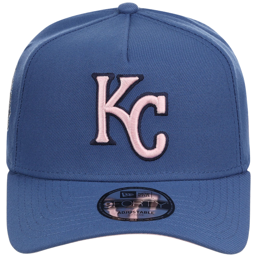 Kansas City Royals MLB Pink Indigo New Era 9FORTY