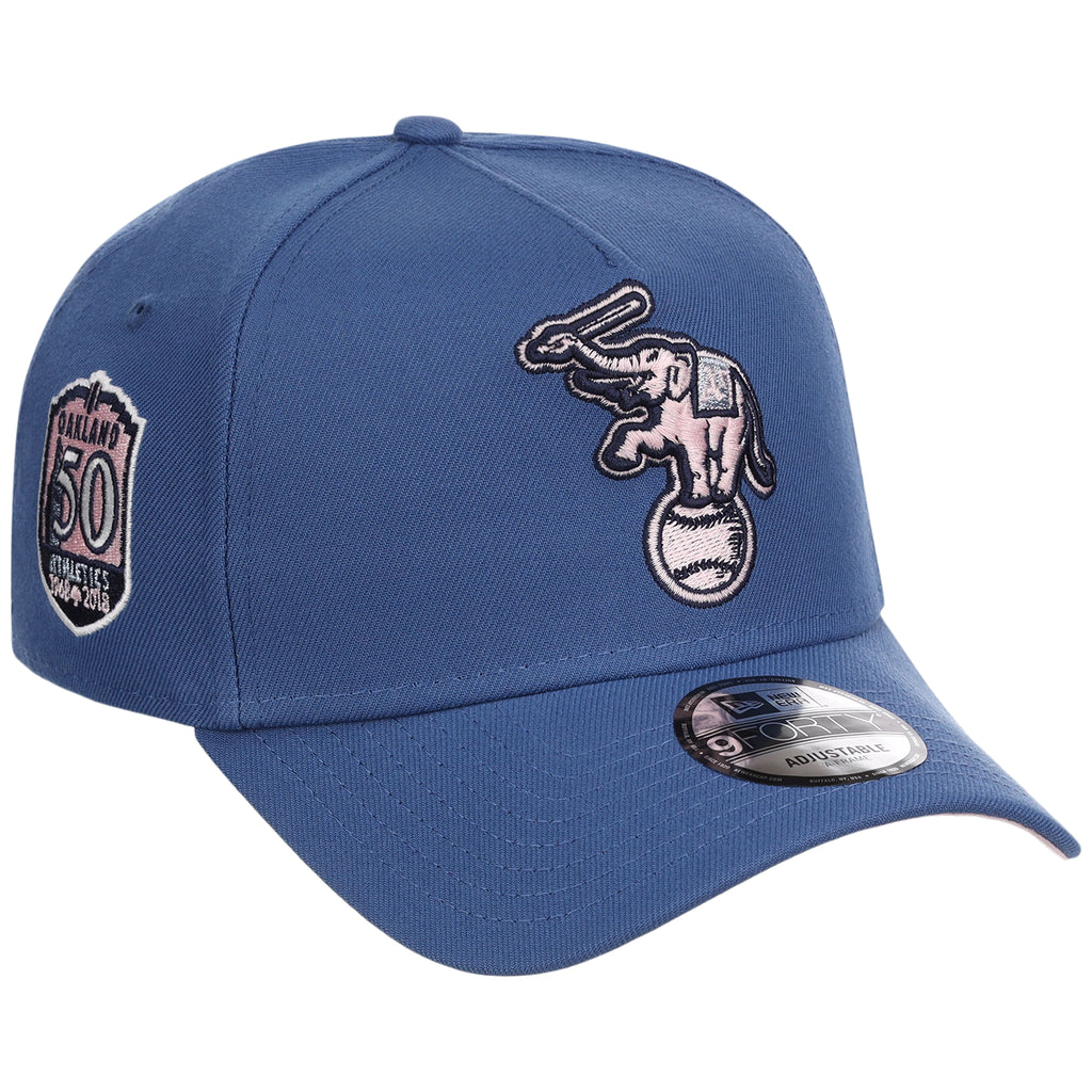 Oakland Athletics MLB Pink Indigo New Era 9FORTY