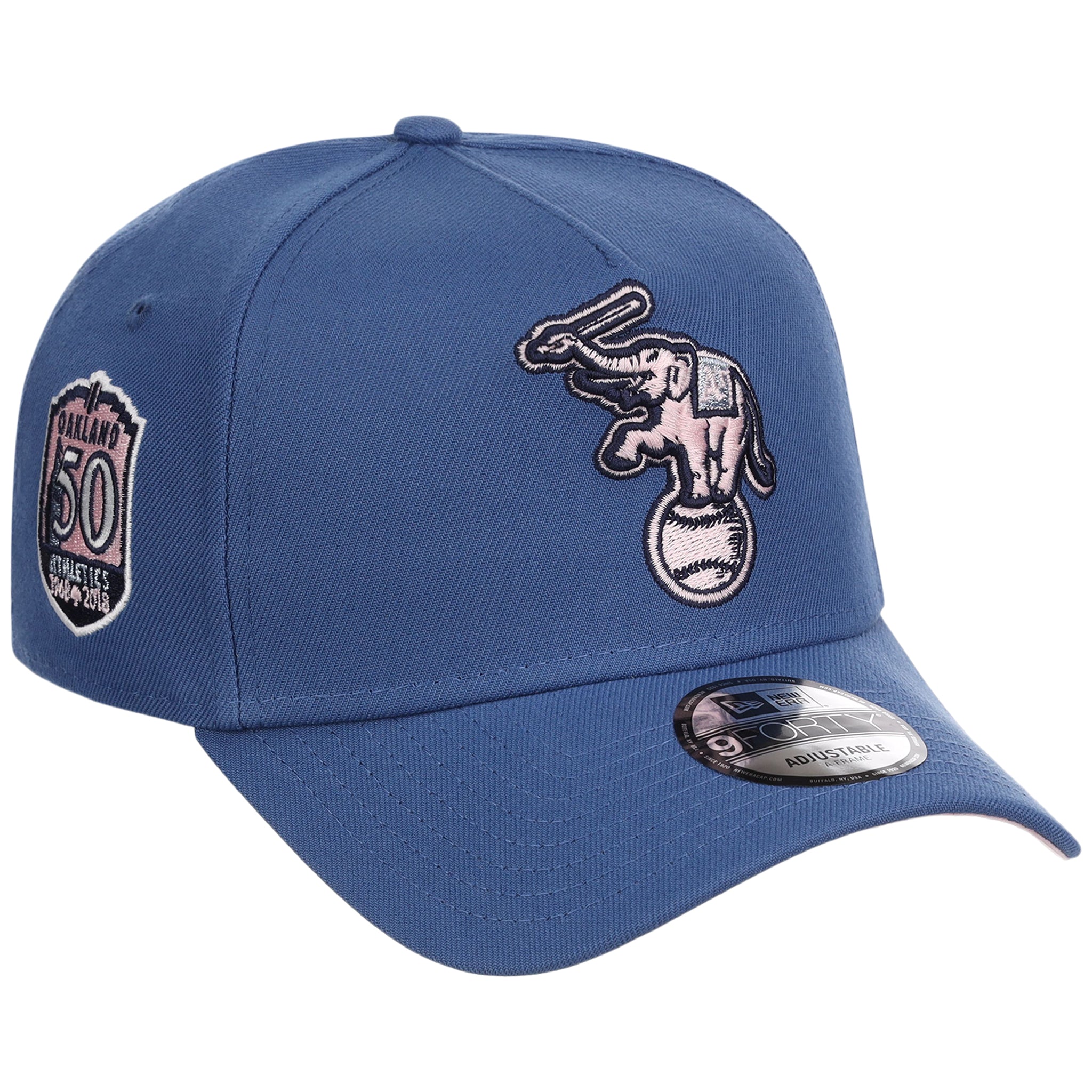 Oakland Athletics MLB Pink Indigo New Era 9FORTY