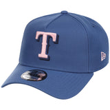 Texas Rangers MLB Pink Indigo New Era 9FORTY