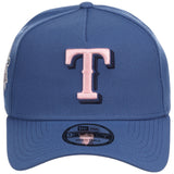Texas Rangers MLB Pink Indigo New Era 9FORTY