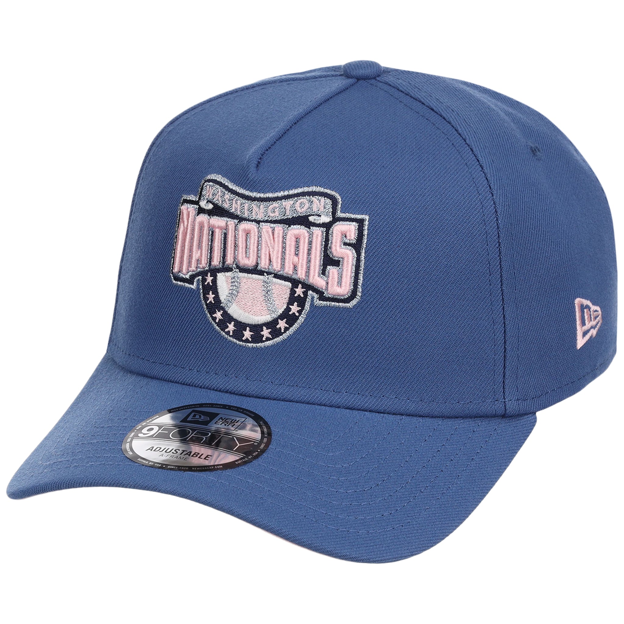 Washington Nationals MLB Pink Indigo New Era 9FORTY