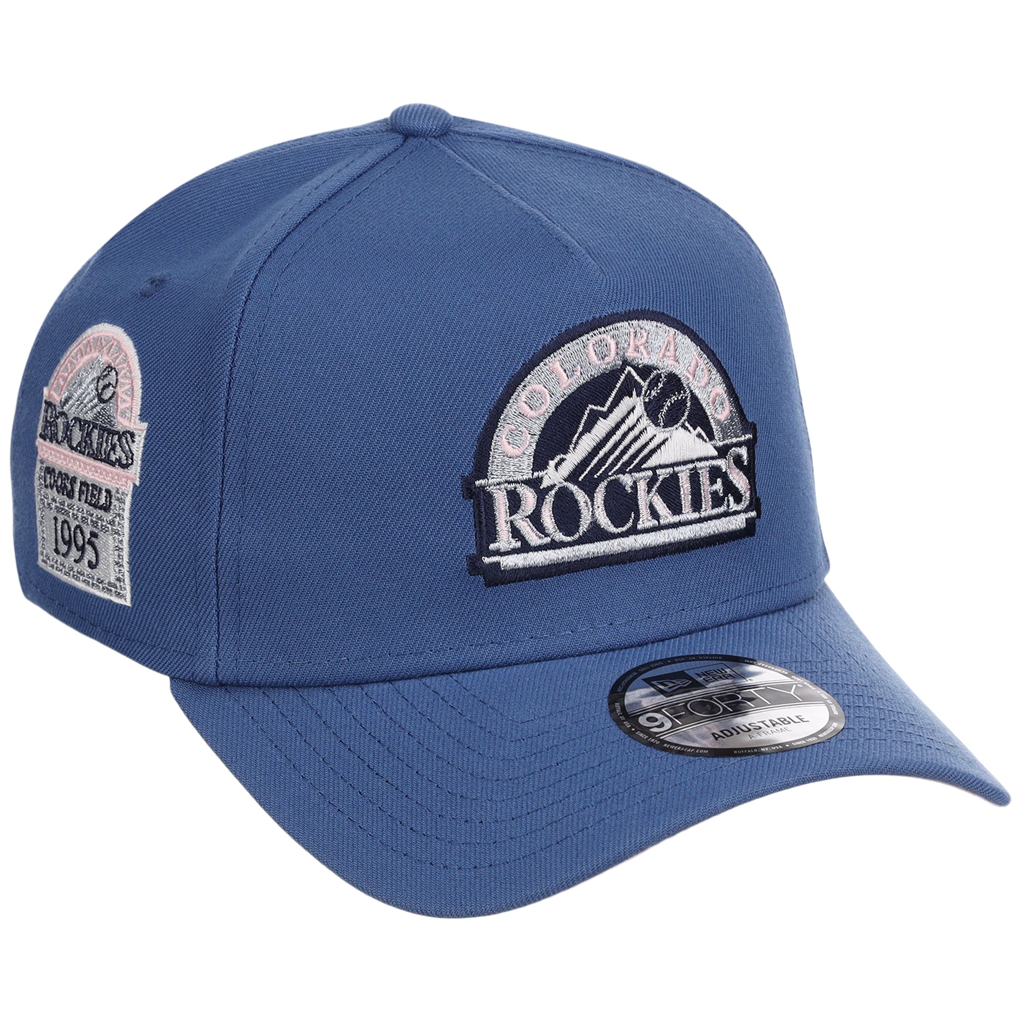 Colorado Rockies MLB Pink Indigo New Era 9FORTY