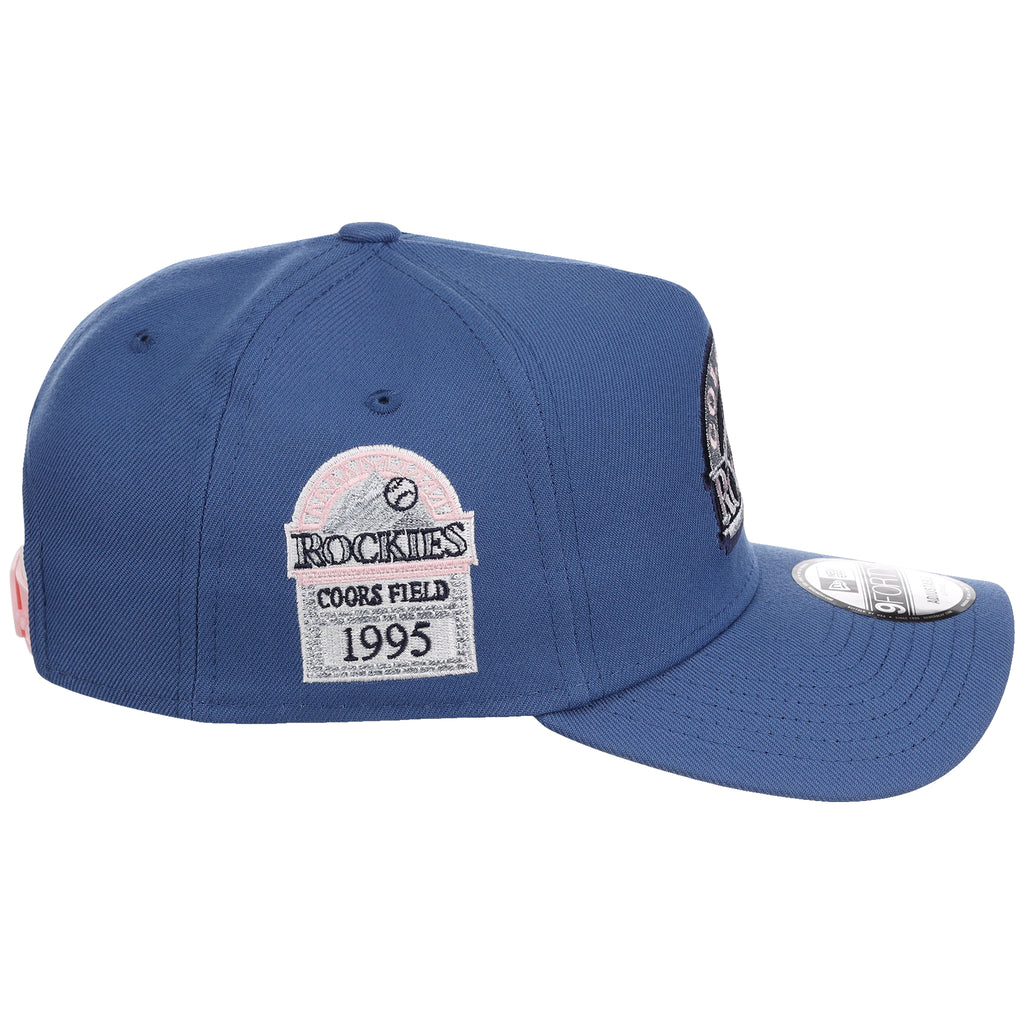 Colorado Rockies MLB Pink Indigo New Era 9FORTY