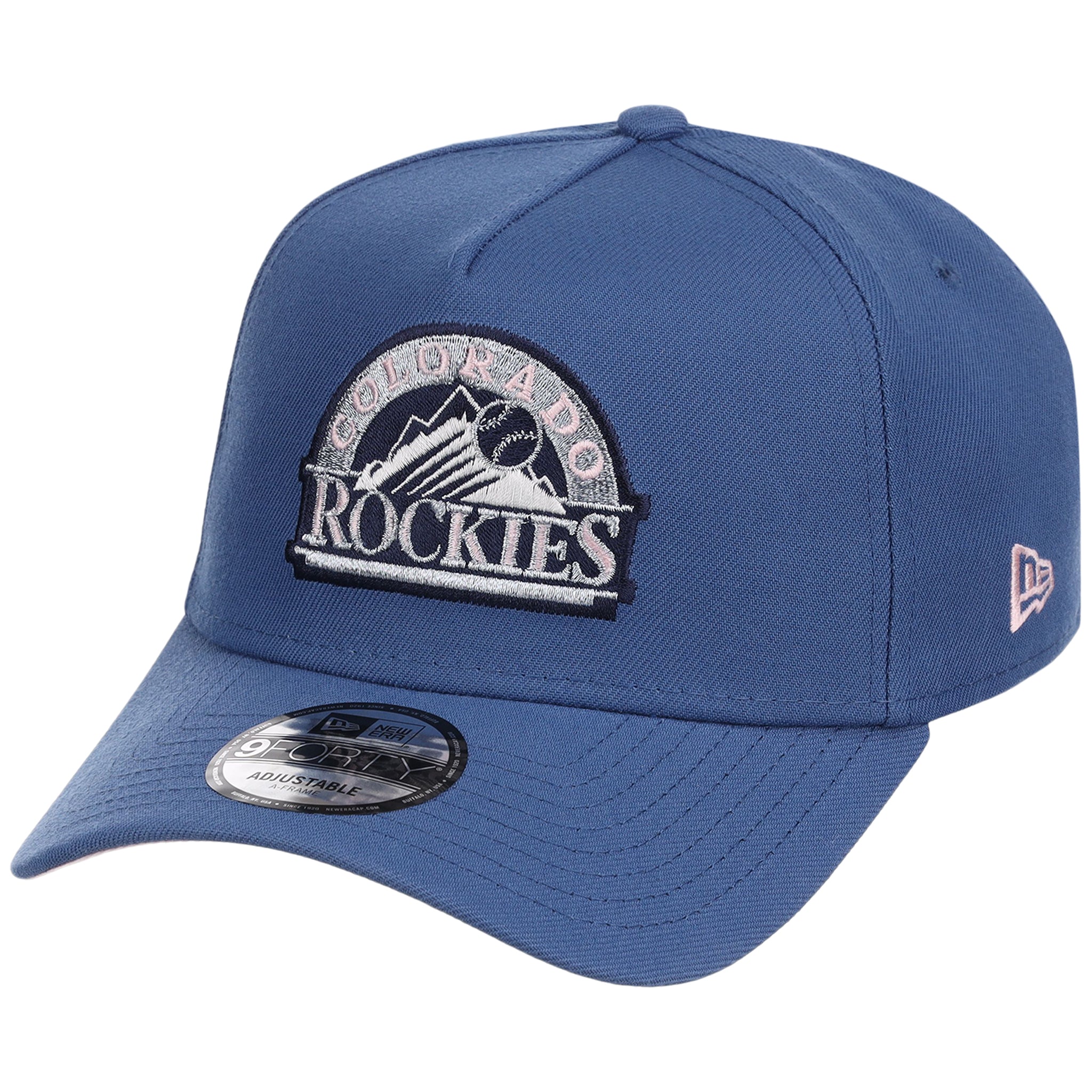 Colorado Rockies MLB Pink Indigo New Era 9FORTY