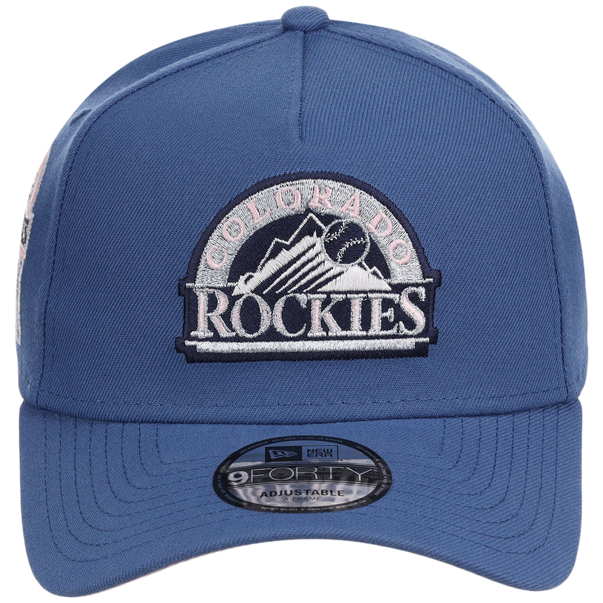 Colorado Rockies MLB Pink Indigo New Era 9FORTY