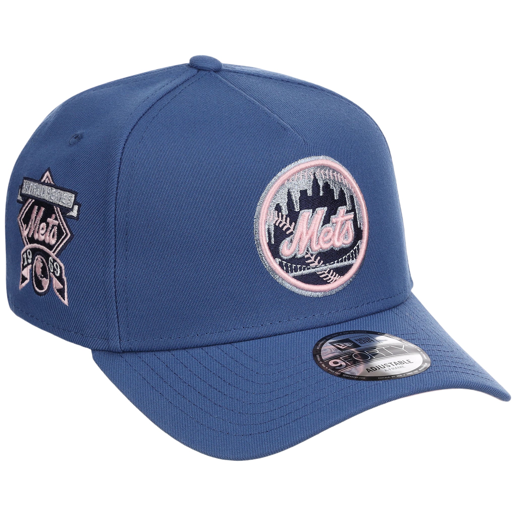 New York Mets MLB Pink Indigo New Era 9FORTY