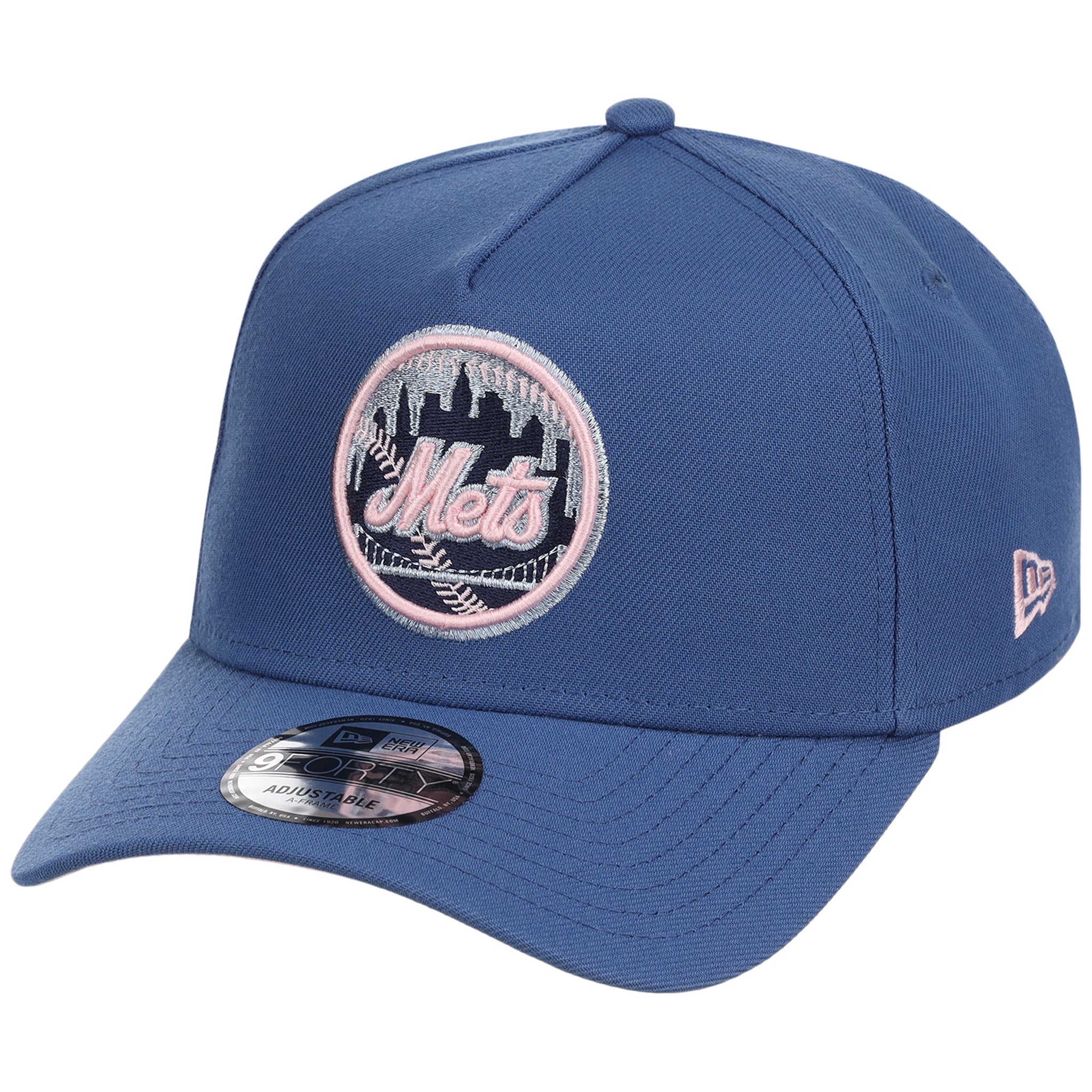 New York Mets MLB Pink Indigo New Era 9FORTY