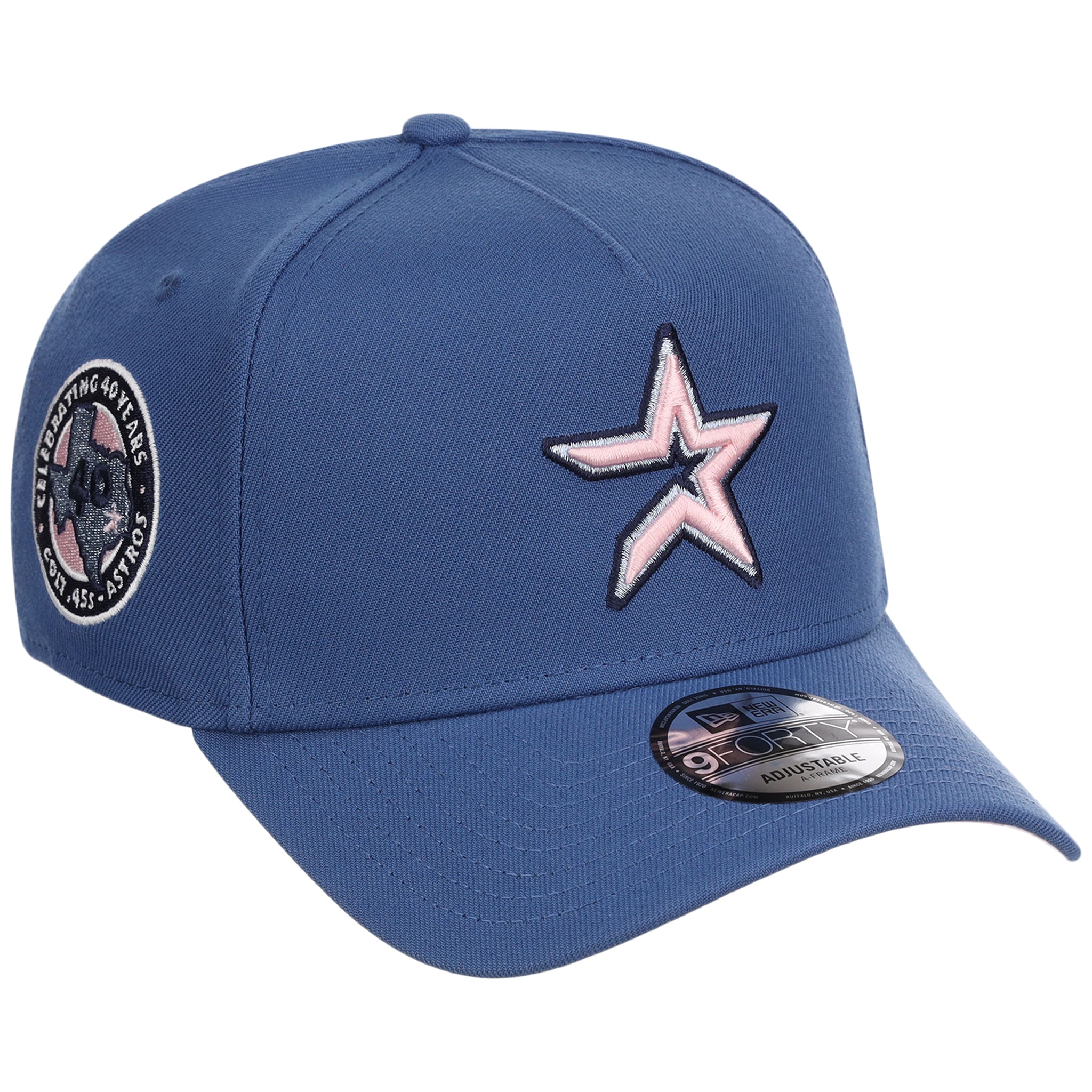 Houston Astros MLB Pink Indigo New Era 9FORTY – LidsHatDrop