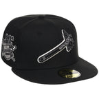 Atlanta Braves MLB Liquid Titanium New Era 59FIFTY