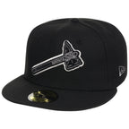 Atlanta Braves MLB Liquid Titanium New Era 59FIFTY