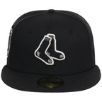 Boston Red Sox MLB Liquid Titanium New Era 59FIFTY