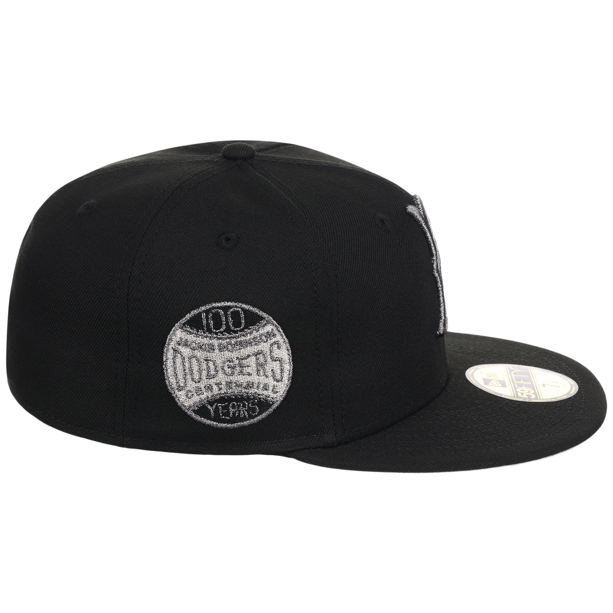 Brooklyn Dodgers MLB Liquid Titanium New Era 59FIFTY
