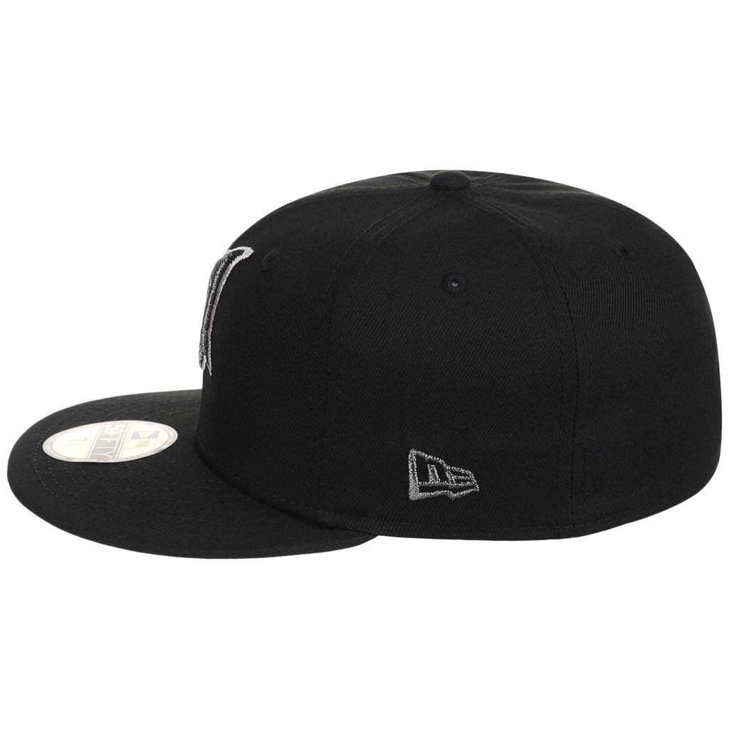 Cleveland Indians MLB Liquid Titanium New Era 59FIFTY