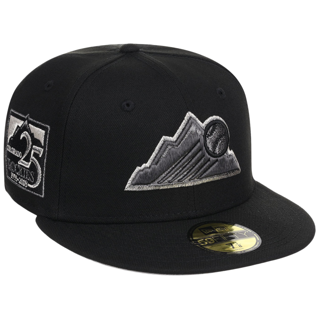 Colorado Rockies MLB Liquid Titanium New Era 59FIFTY
