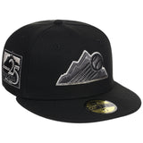 Colorado Rockies MLB Liquid Titanium New Era 59FIFTY