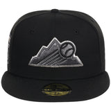 Colorado Rockies MLB Liquid Titanium New Era 59FIFTY