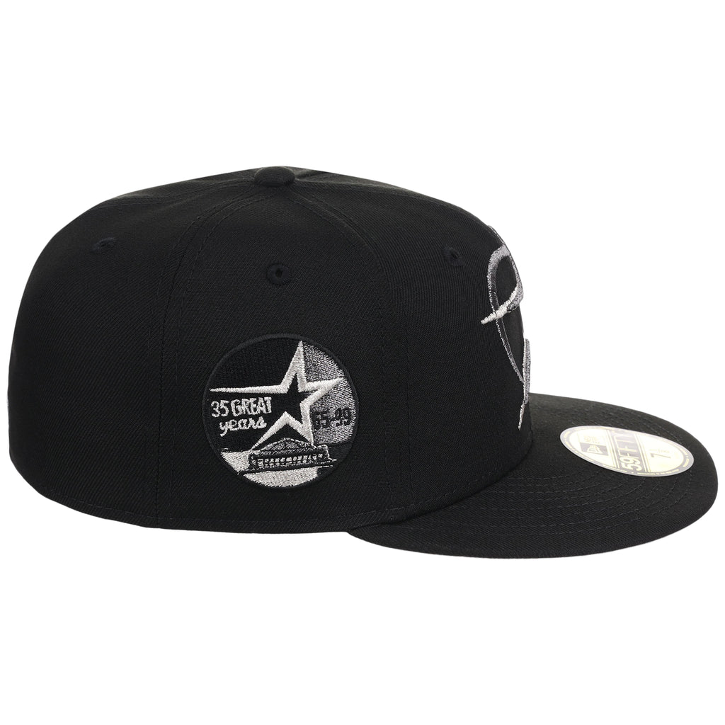 Houston Astros MLB Liquid Titanium New Era 59FIFTY