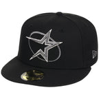 Houston Astros MLB Liquid Titanium New Era 59FIFTY