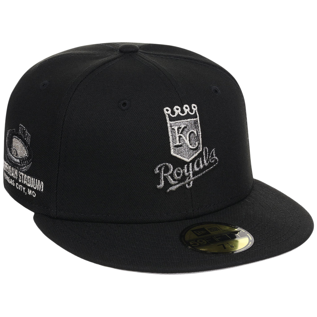 Kansas City Royals MLB Liquid Titanium New Era 59FIFTY