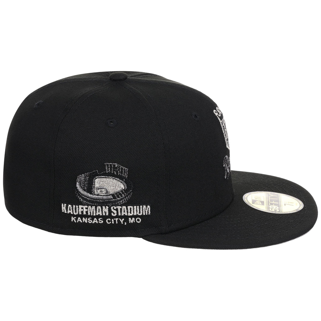 Kansas City Royals MLB Liquid Titanium New Era 59FIFTY