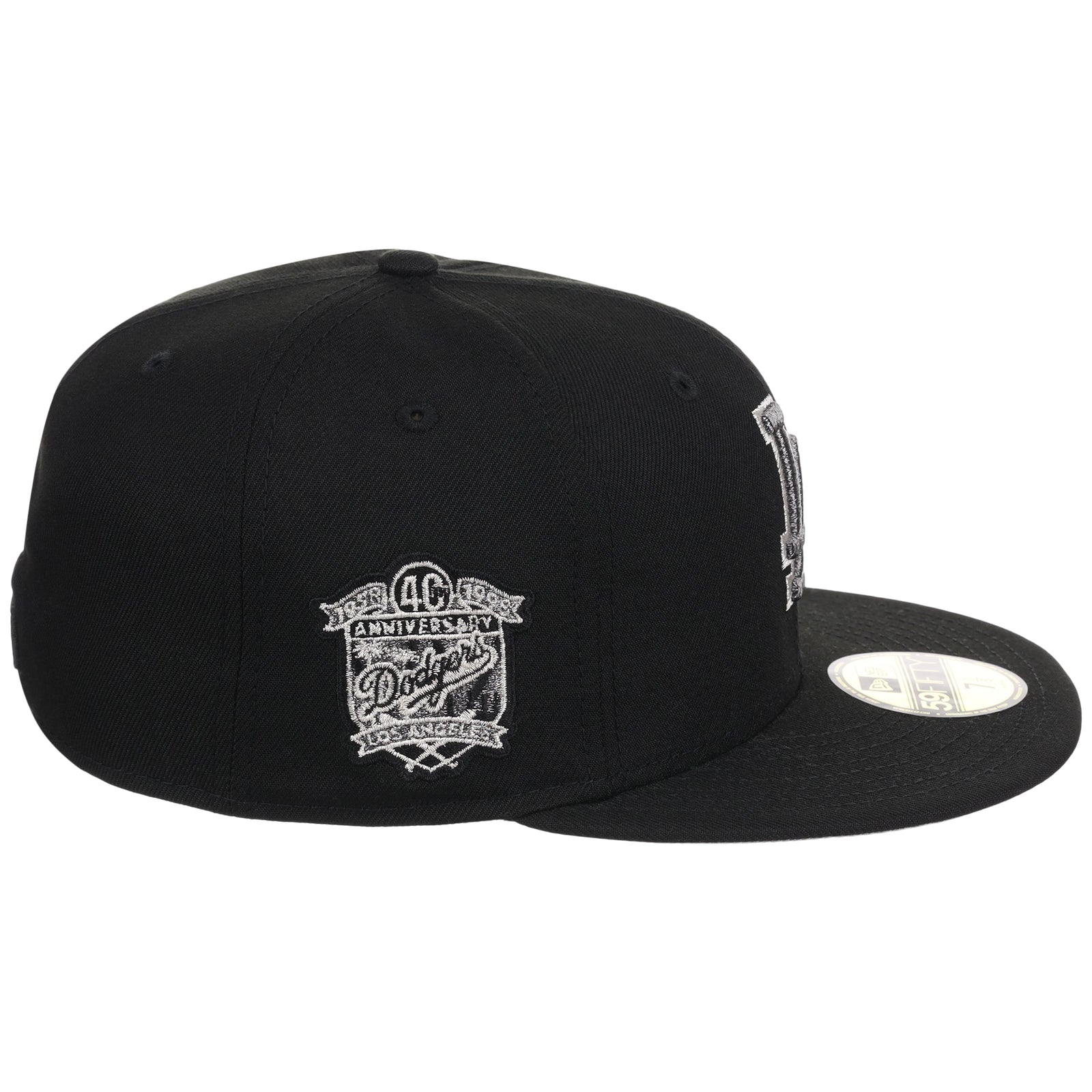Los Angeles Dodgers MLB Liquid Titanium New Era 59FIFTY – LidsHatDrop