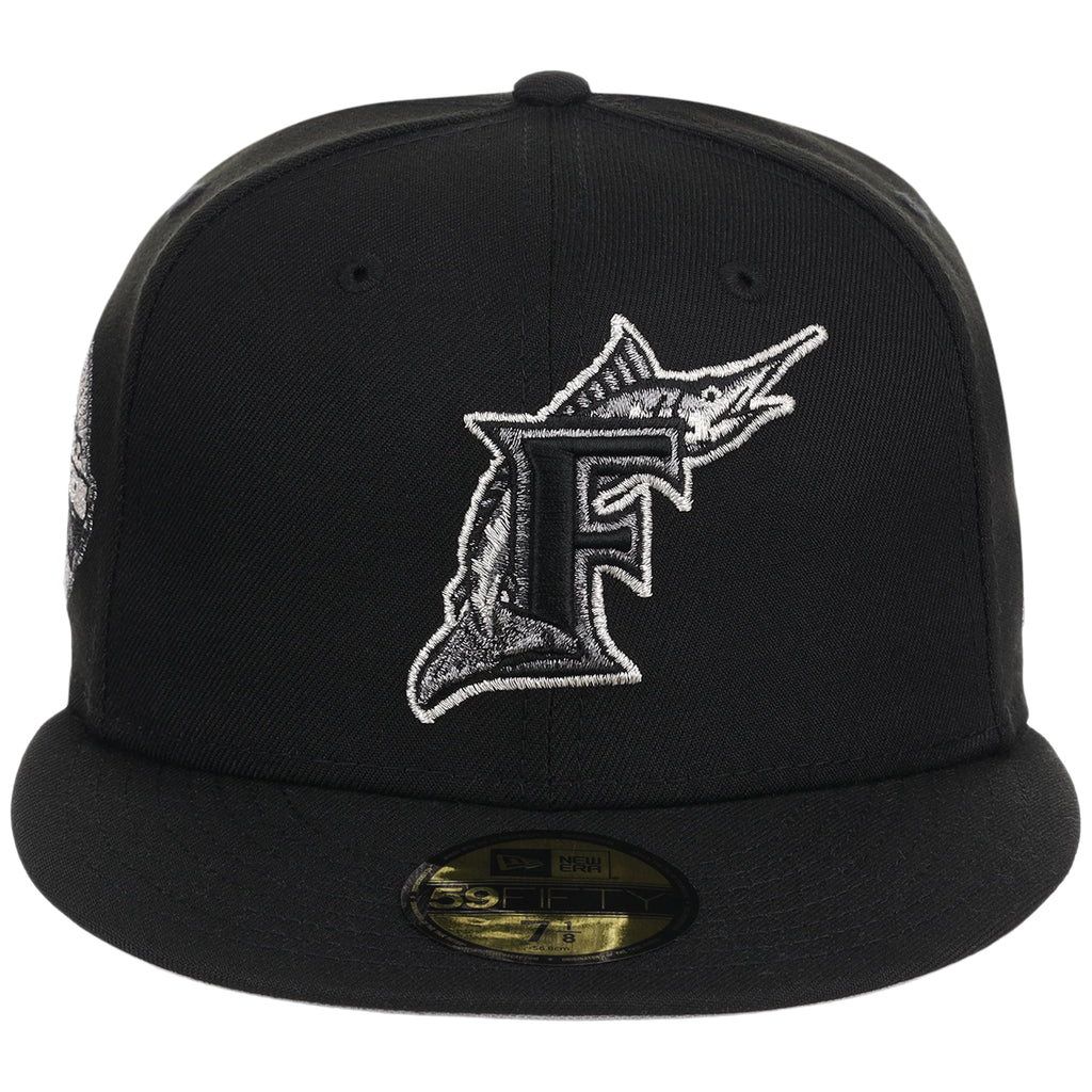 Florida Marlins MLB Liquid Titanium New Era 59FIFTY