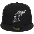 Florida Marlins MLB Liquid Titanium New Era 59FIFTY