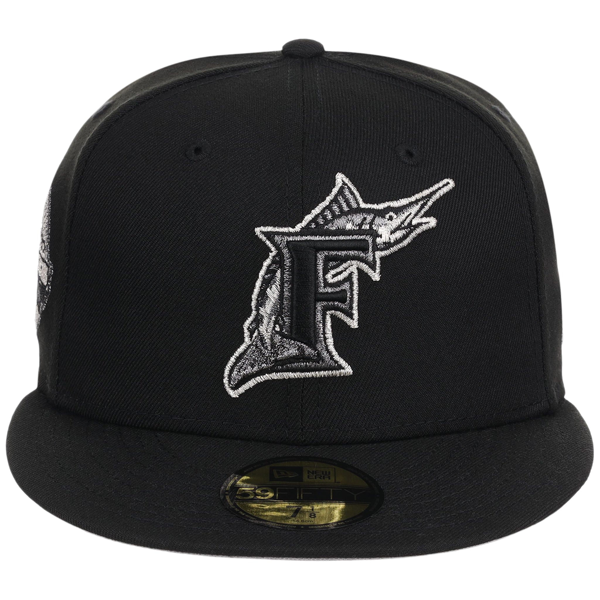 Florida Marlins MLB Liquid Titanium New Era 59FIFTY
