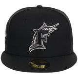 Florida Marlins MLB Liquid Titanium New Era 59FIFTY