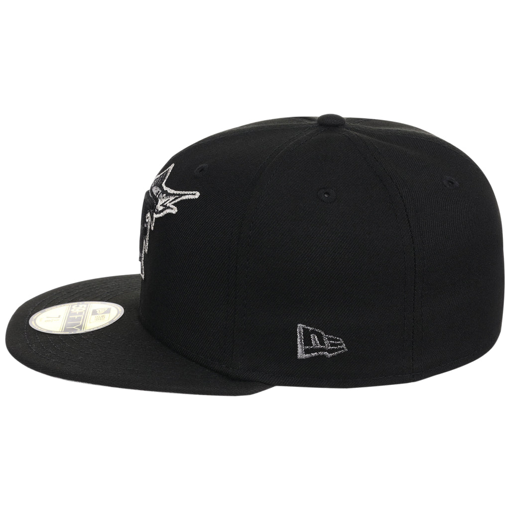 Florida Marlins MLB Liquid Titanium New Era 59FIFTY