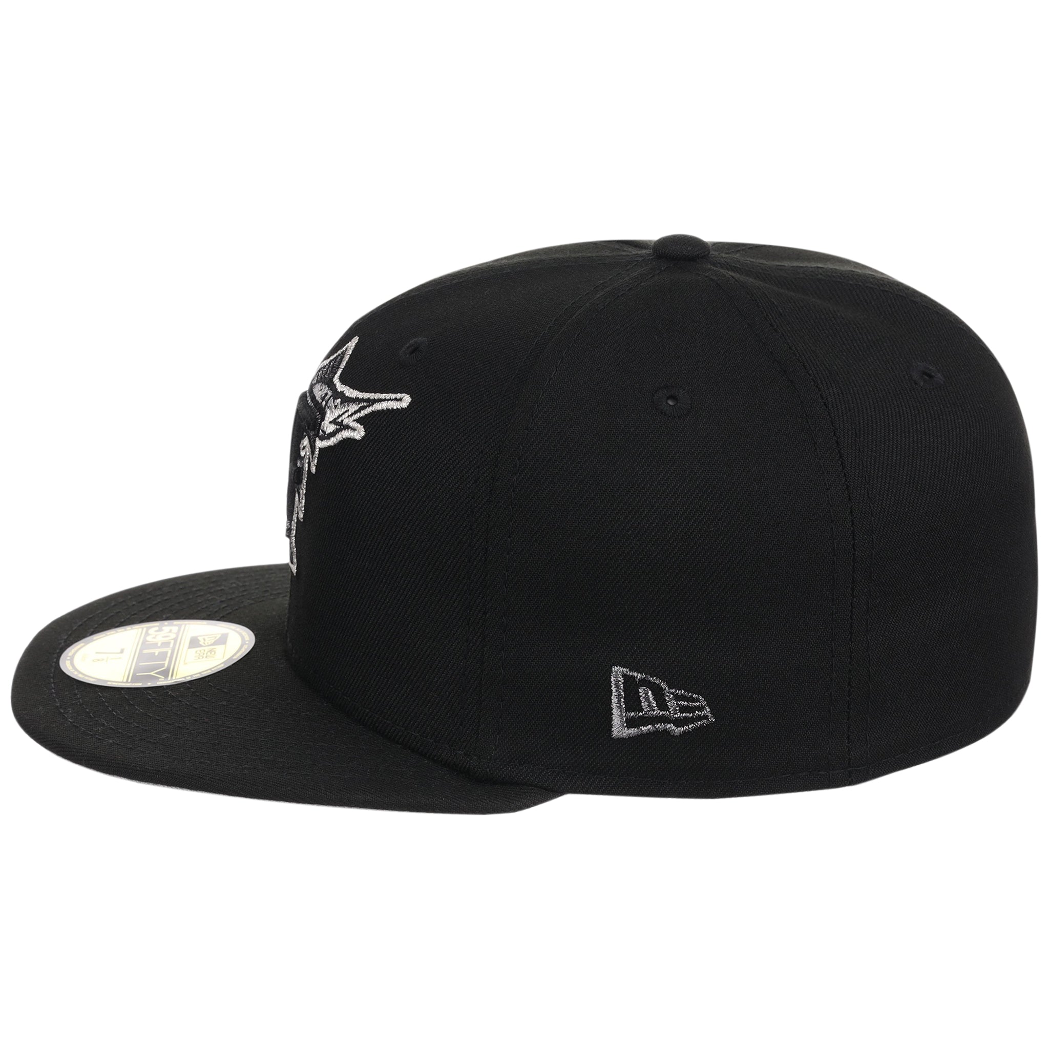 Florida Marlins MLB Liquid Titanium New Era 59FIFTY
